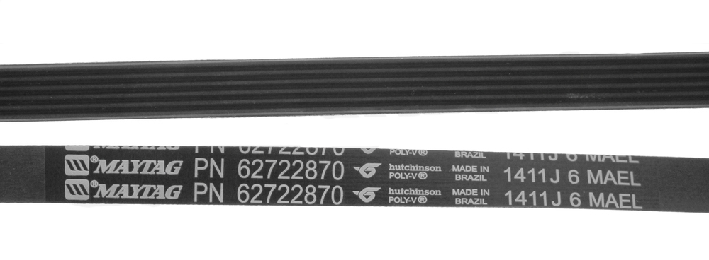 12001788 - Genuine OEM Whirlpool Washer Drive Belt Kit